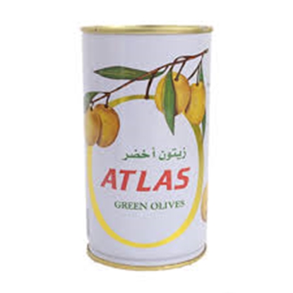 Picture of ATLAS SLICED GREEN OLIVES 360G